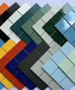 97 x 97mm Square Porcelain Mosaic Tile