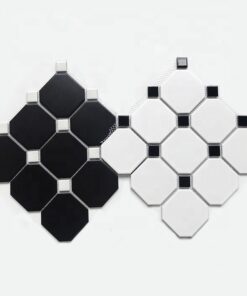 Big Octagon Porcelain Mosaic Tile
