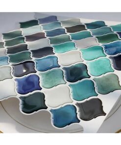 Lantern (Arabesque) Porcelain Mosaic Tile